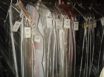Some of the costumes nicely stored...
